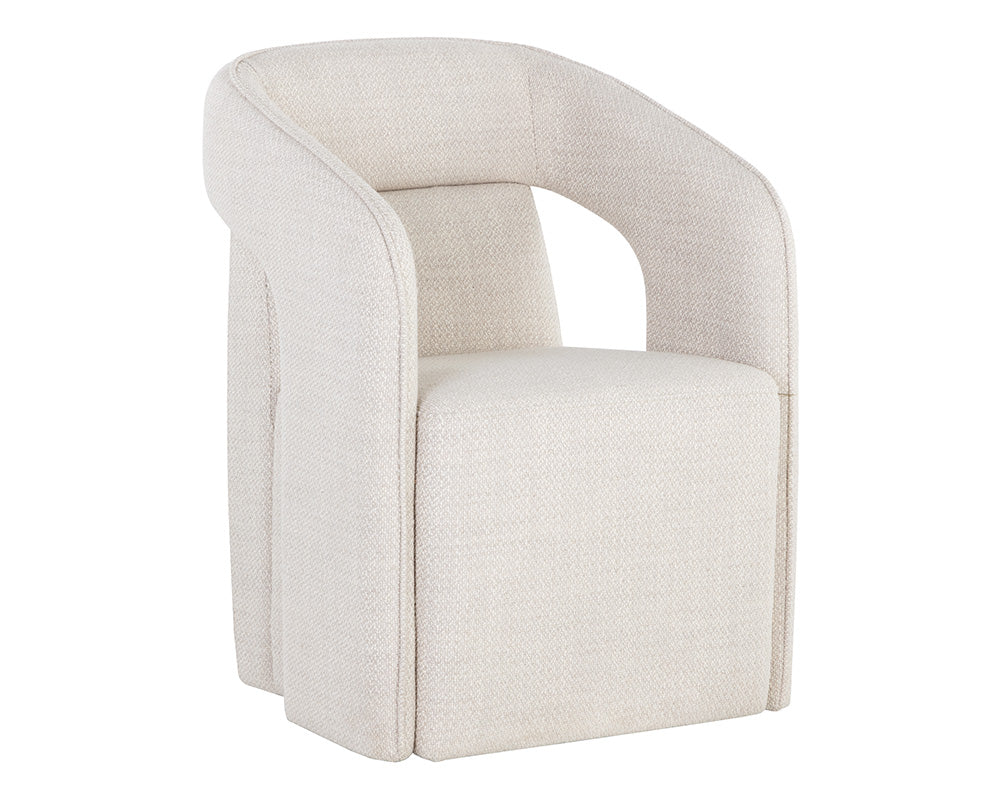 Picture of Kendrick Wheeled Dining Armchair
