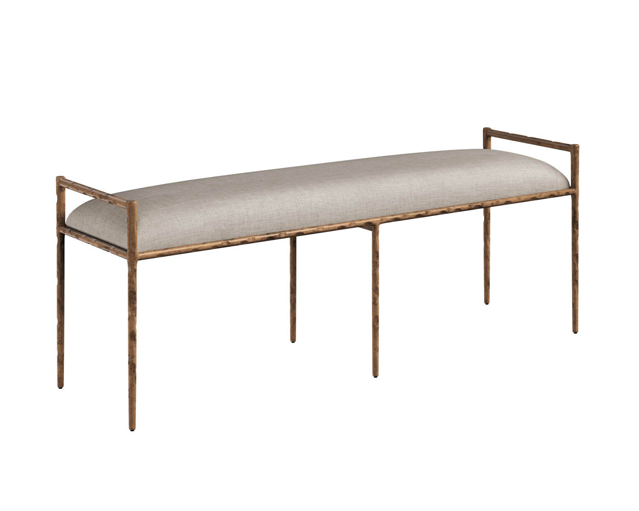 Picture of Esai Bench - Zenith Taupe Grey