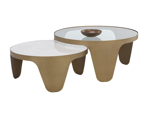 Mysaria Nesting Coffee Tables - Set of 2