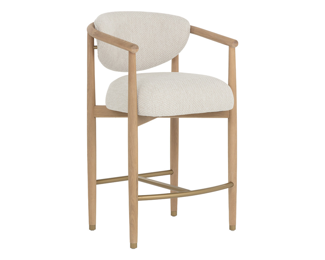 Picture of Sigrid Counter Stool - Monument Oatmeal