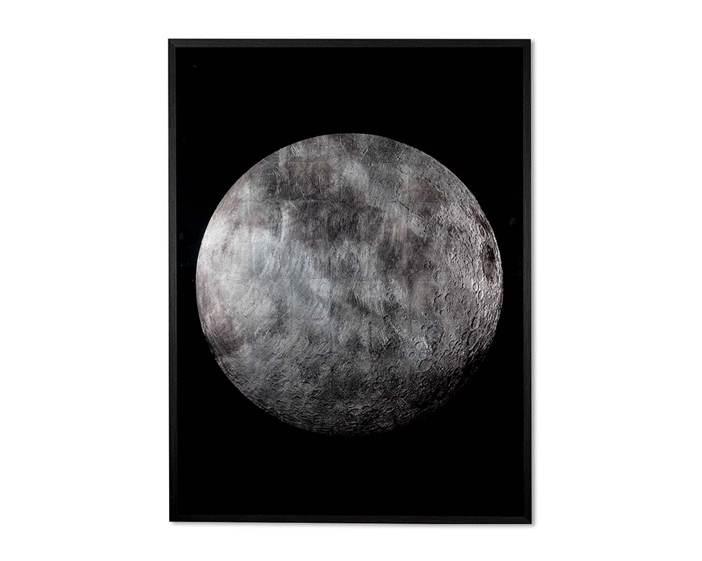 Picture of The Moon - 48" x 63" - Charcoal Frame