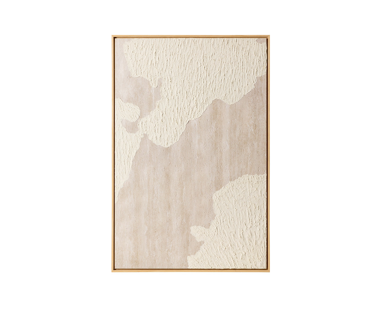 Picture of World Views - 40" x 60" - Natural Floater Frame