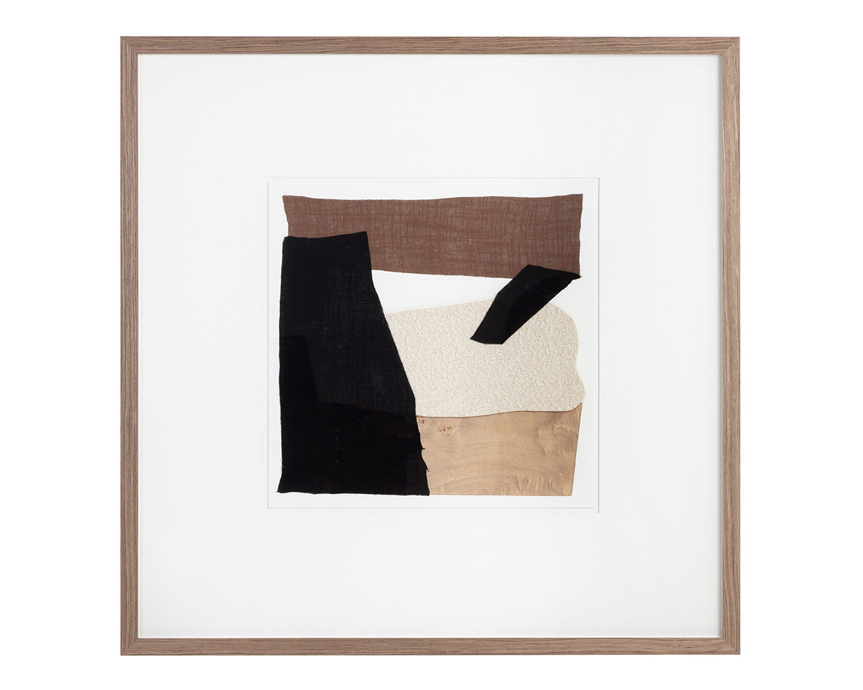 Picture of Family Dynamics II - 40" x 40" - Dark Brown Frame