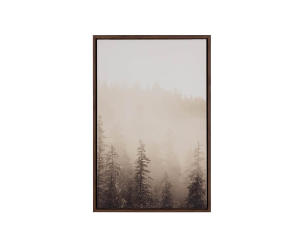 Picture of Mistwood I - 20" x 30" - Brown Floater Frame