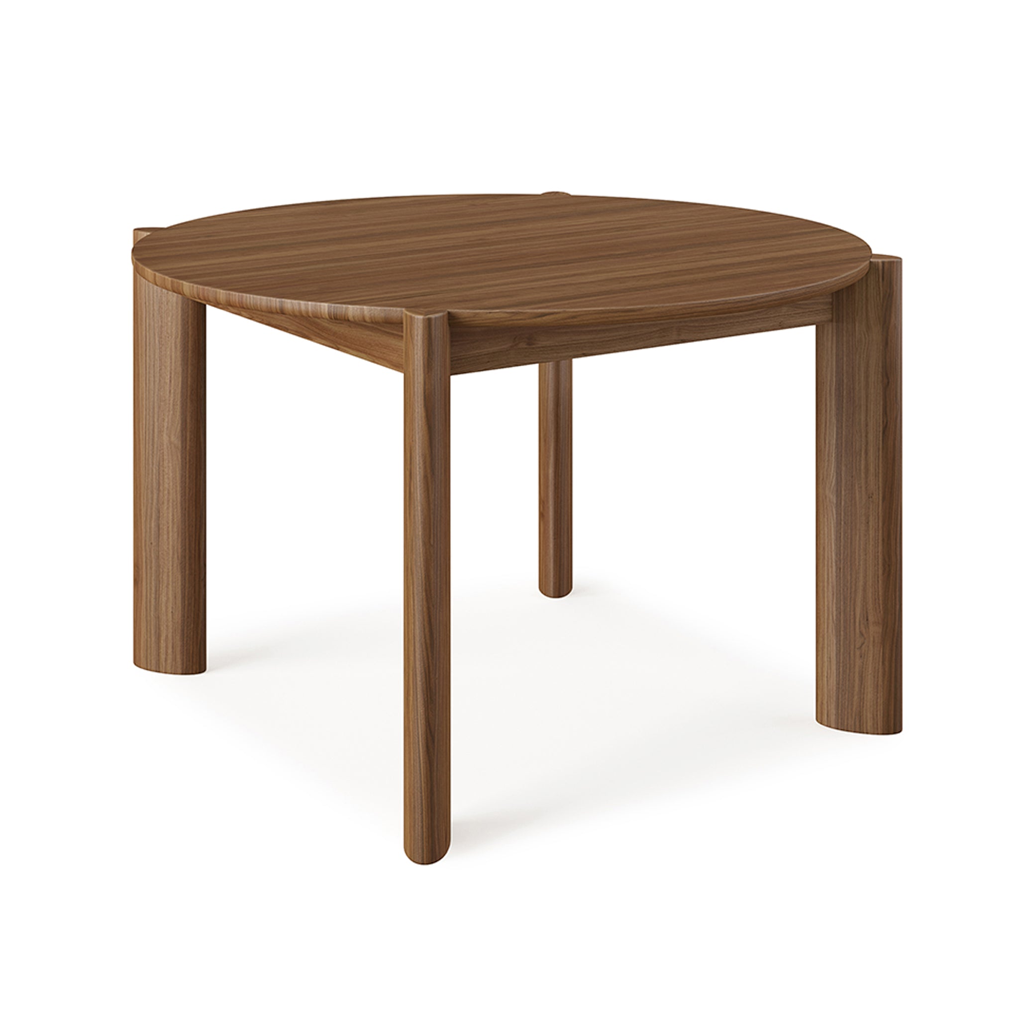 Bancroft Round Dining Table - Walnut