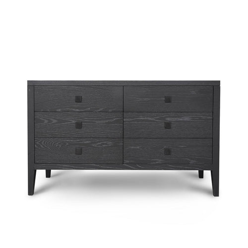 Hara 6-Drawer Dresser - Black