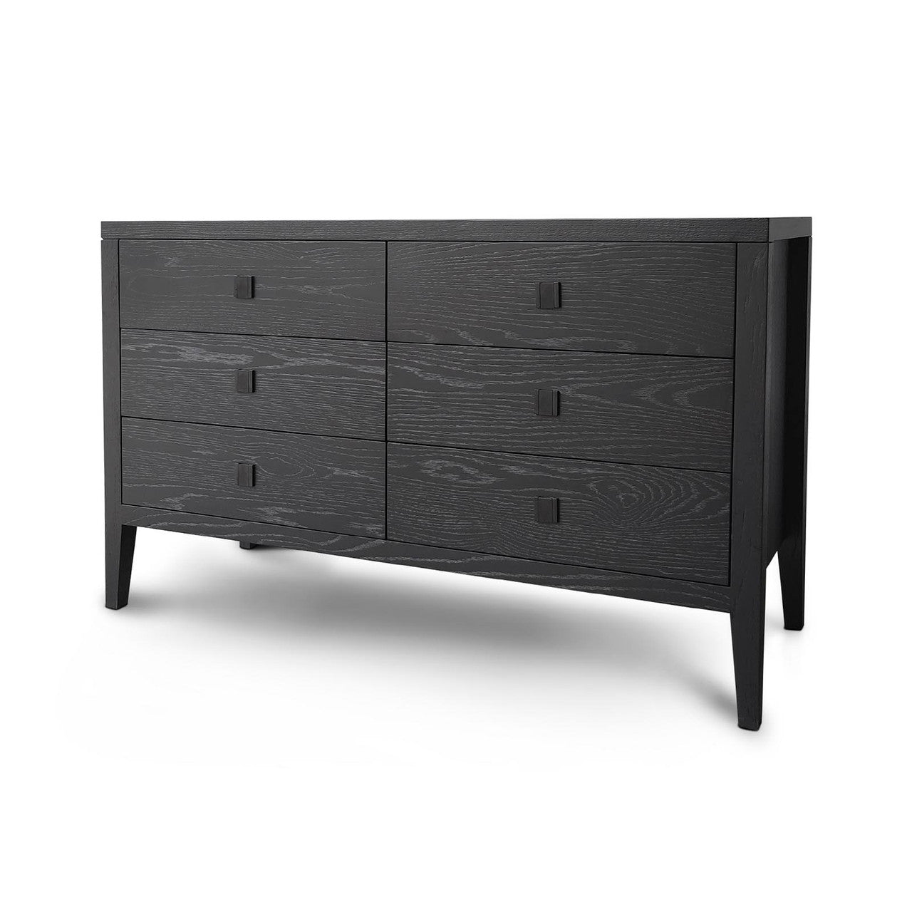 Hara 6-Drawer Dresser - Black Hara 6-Drawer Dresser - Black