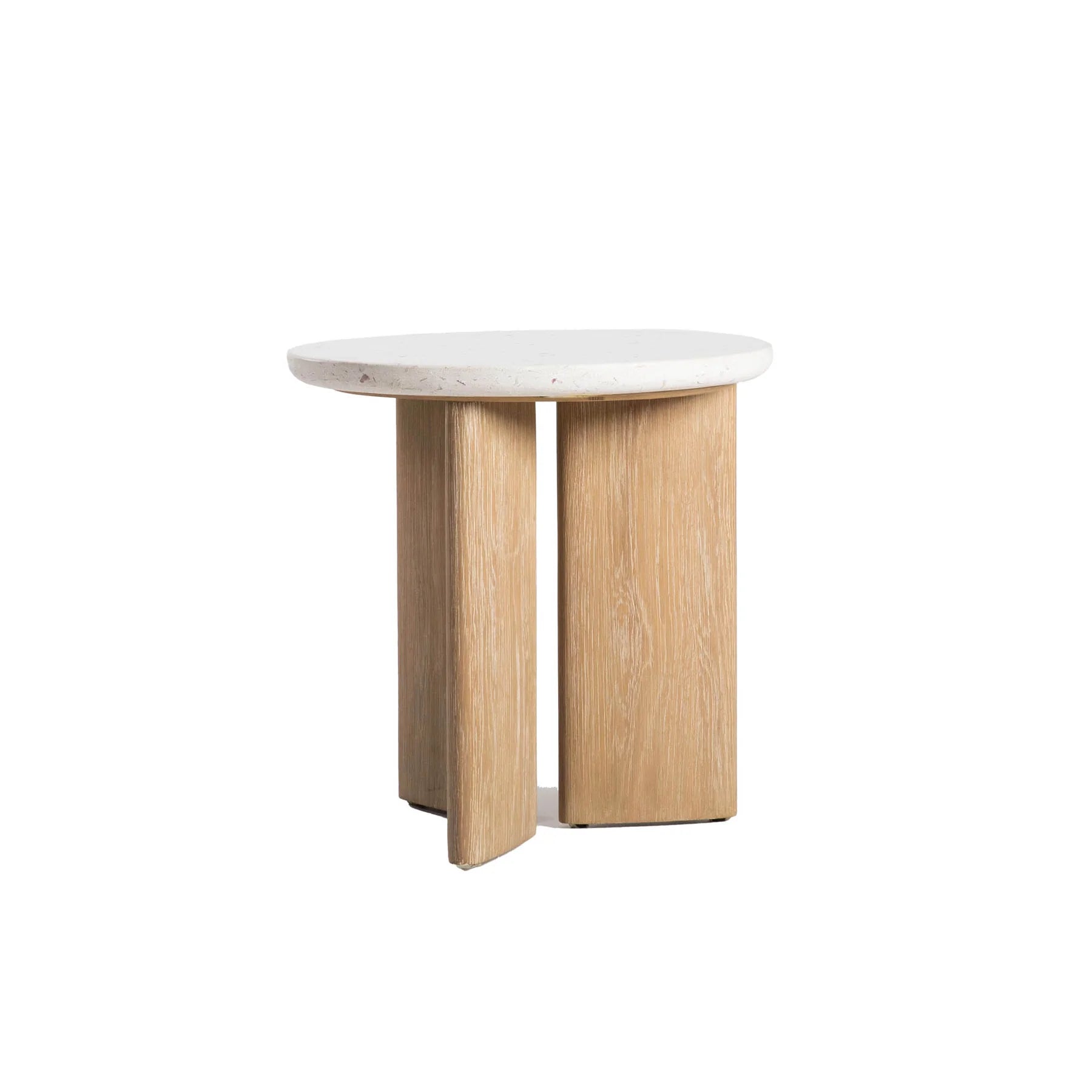 Picture of Infinity Side Table - Seashell Finish