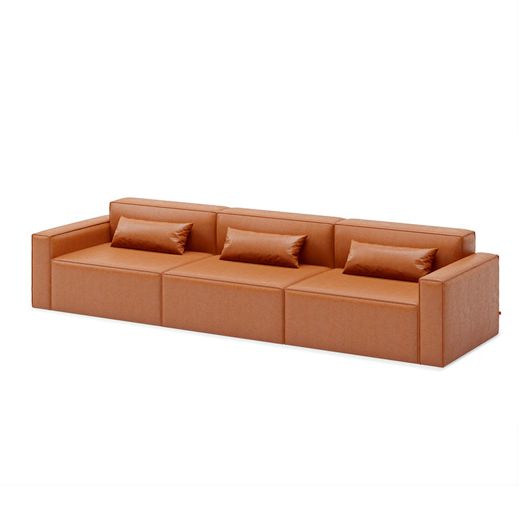 Mix Modular 3-Piece Sofa - Leather