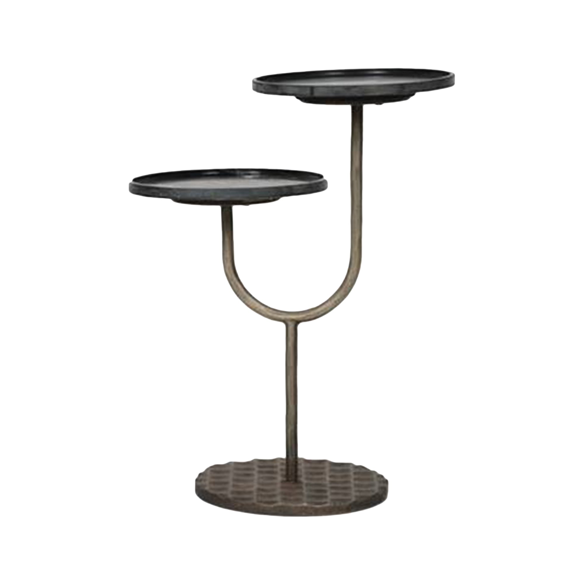 Picture of Portia Side Table - Black Marble