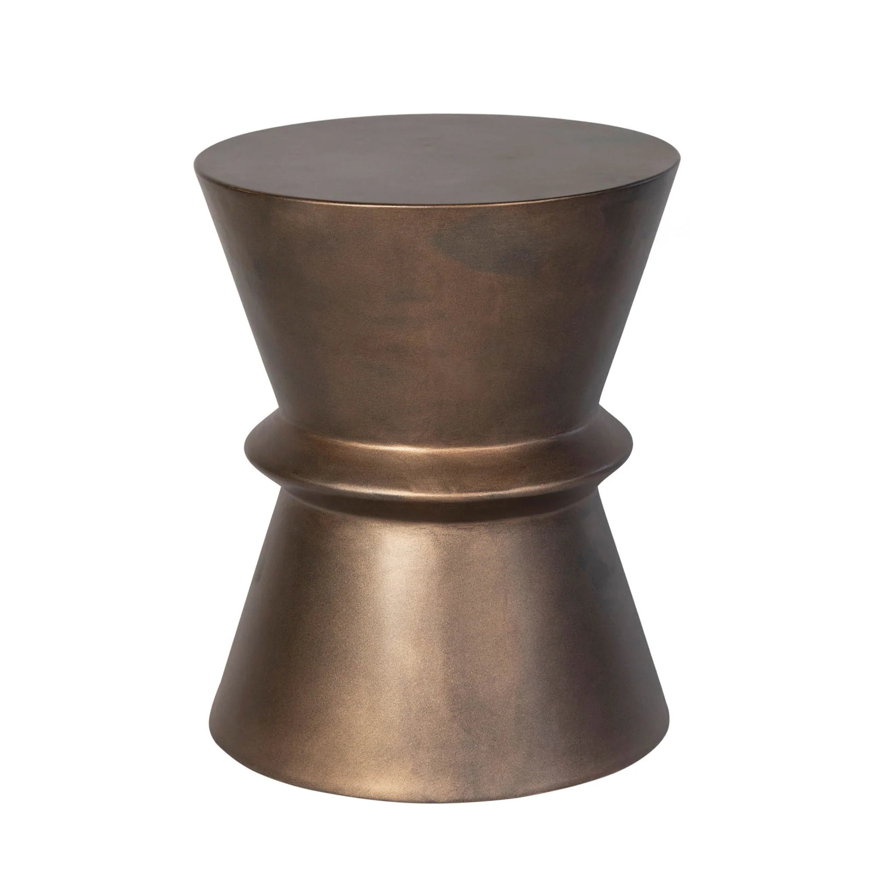 Picture of Concrete Hourglass Side Table