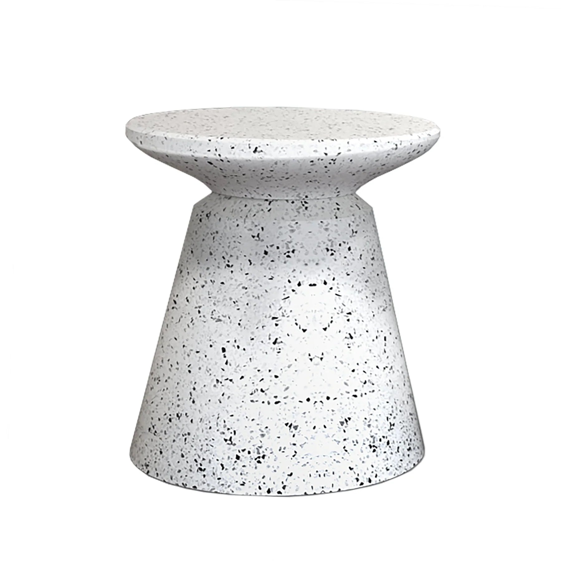 Picture of Concrete Mineral Side Table - Terrazzo