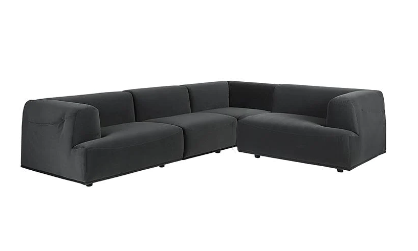Picture of Darren 4-Piece Sectional - Smokescreen