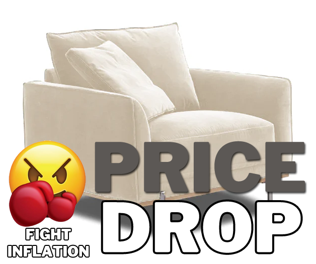 Picture of Mach Fabric Arm Chair PRICE DROP
