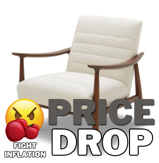 Mandel Chair PRICE DROP - Leather