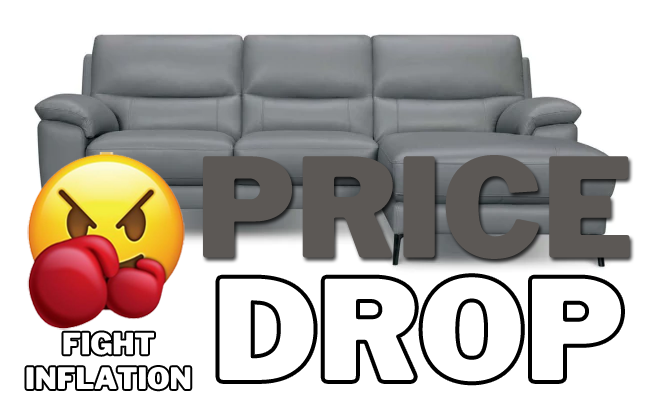 Picture of Morin Sectional PRICE DROP - Leather