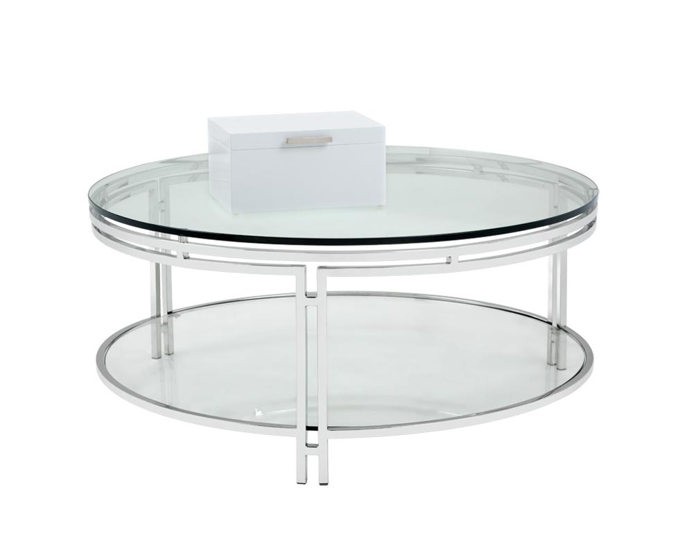 Picture of Andros Coffee Table - Polished Steel