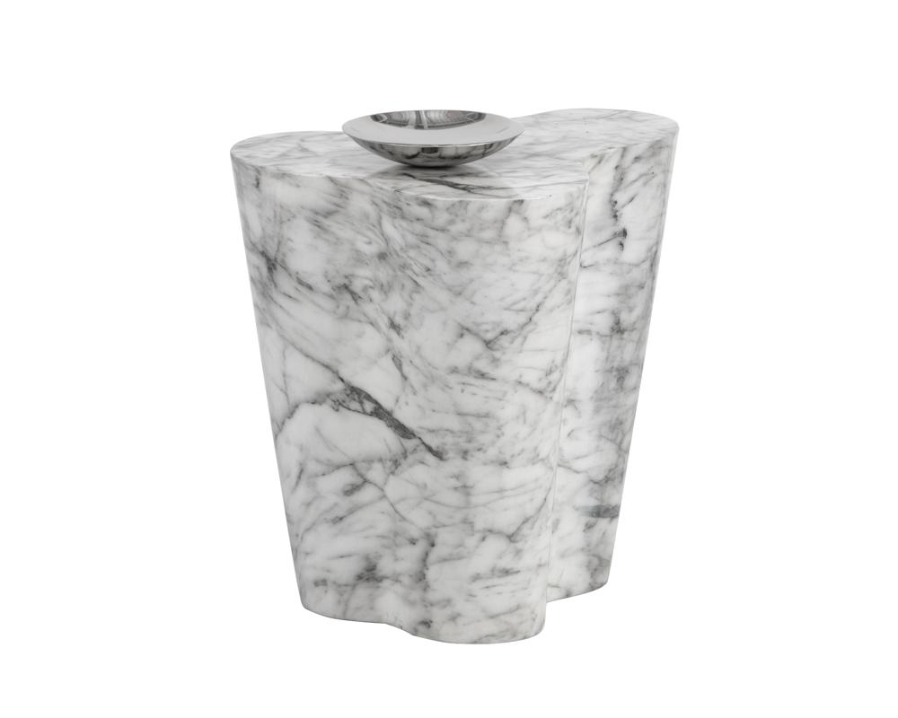 Picture of Ava End Table - Large Marble Look