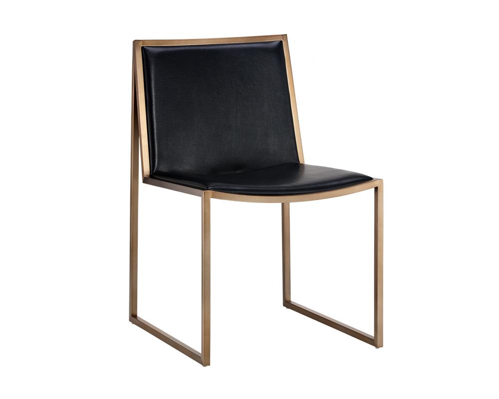 Picture of Blair Dining Chair - Antique Brass
