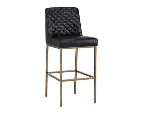 Leighland Barstool - Faux Leather