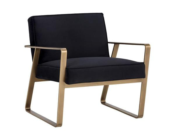Picture of Kristoffer Lounge Chair - Abbington Black Fabric