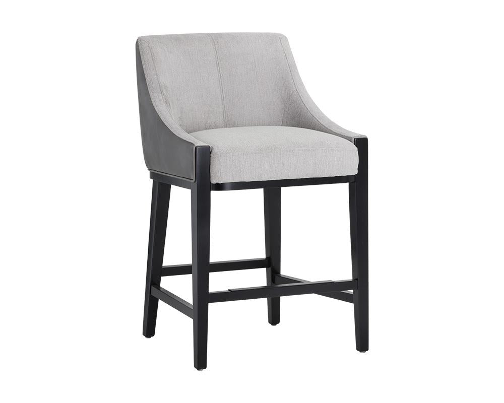 Picture of Aurora Counter Stool - Polo Club Stone / Overcast Grey