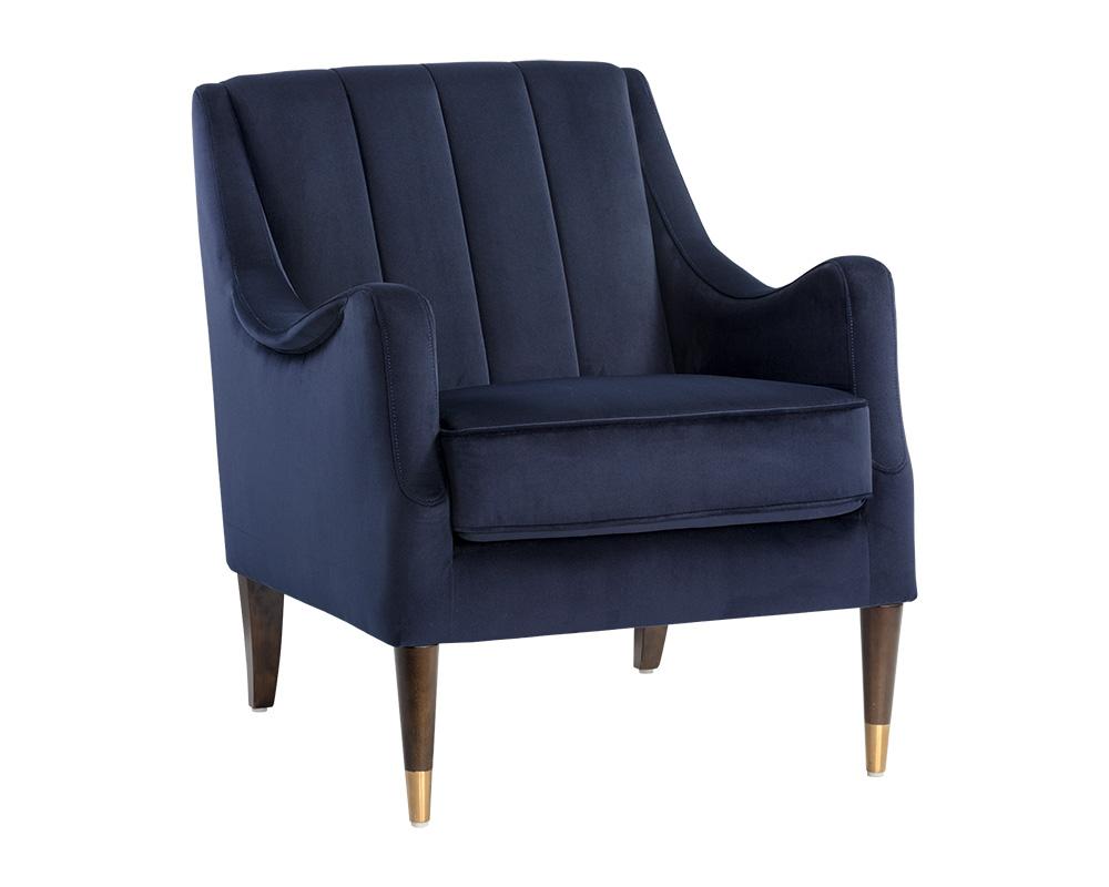 Picture of Patrice Lounge Chair - Abbington Navy