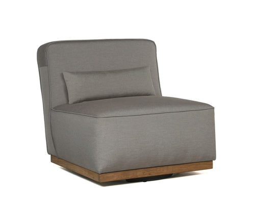 Carbonia Swivel Lounge Chair - Pallazo Taupe