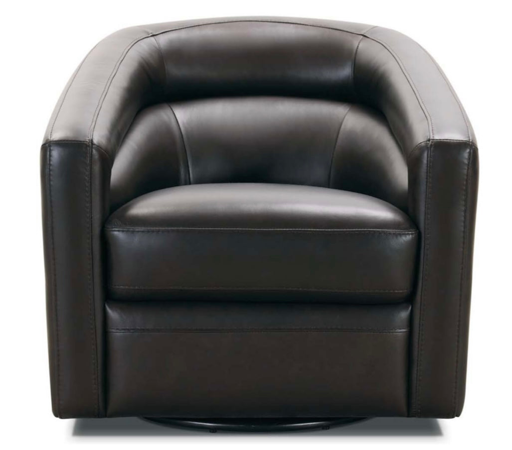 Picture of Calvet Swivel Chair - Leather SPL