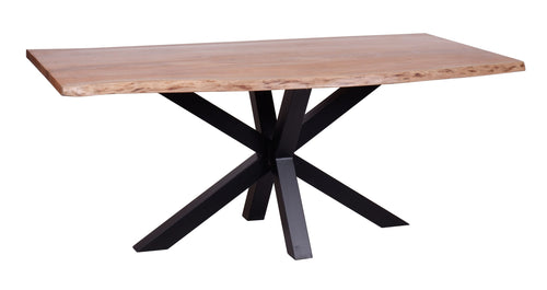 Spider Live-Edge Dining Table - Natural
