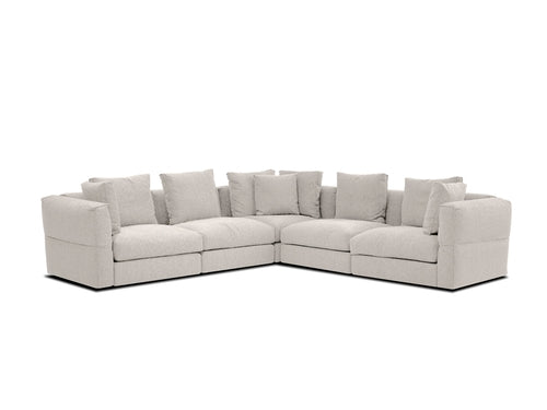 Picture of Flex 5-Piece Fabric Sectional - Ivory