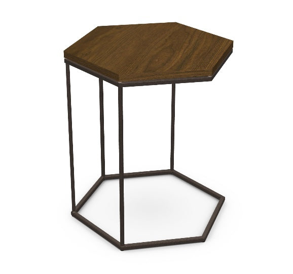 Picture of Zuma "C" End Table - Walnut Veneer