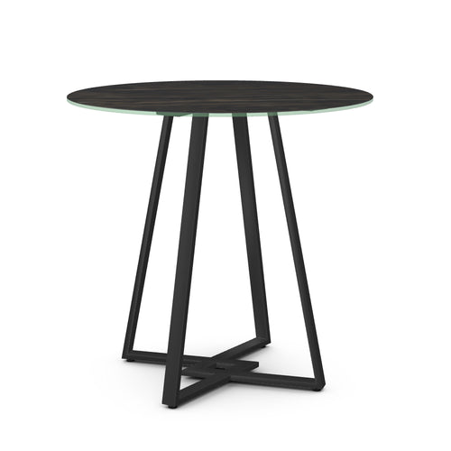 Dirk Counter Table - Black Marble Finish
