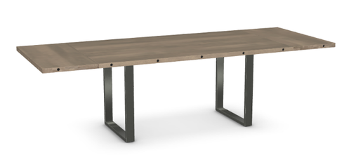 Burton Dining Table - With Leaves - 72" - Birch Top