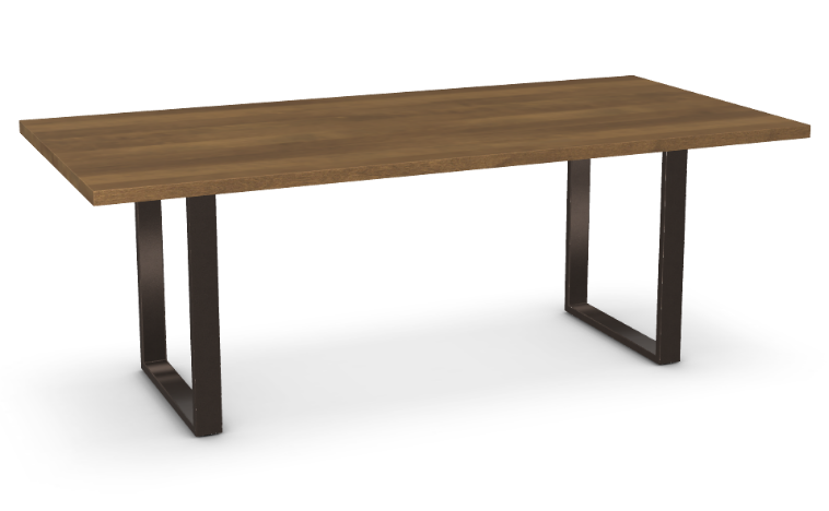 Picture of Burton Dining Table - No Leaves - 84" - Birch Top