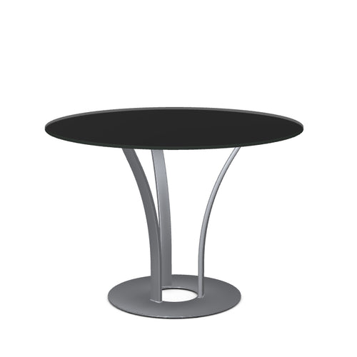 Dalia Dining Table - Black Glass
