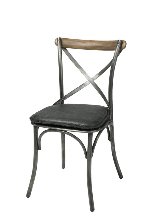 Metal Crossback Chair Cushion Seat