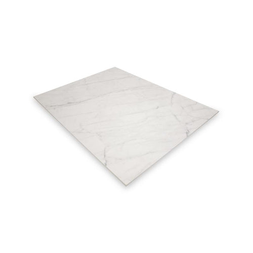 Ceramic Top in Carrara Marble finish for Night Stand