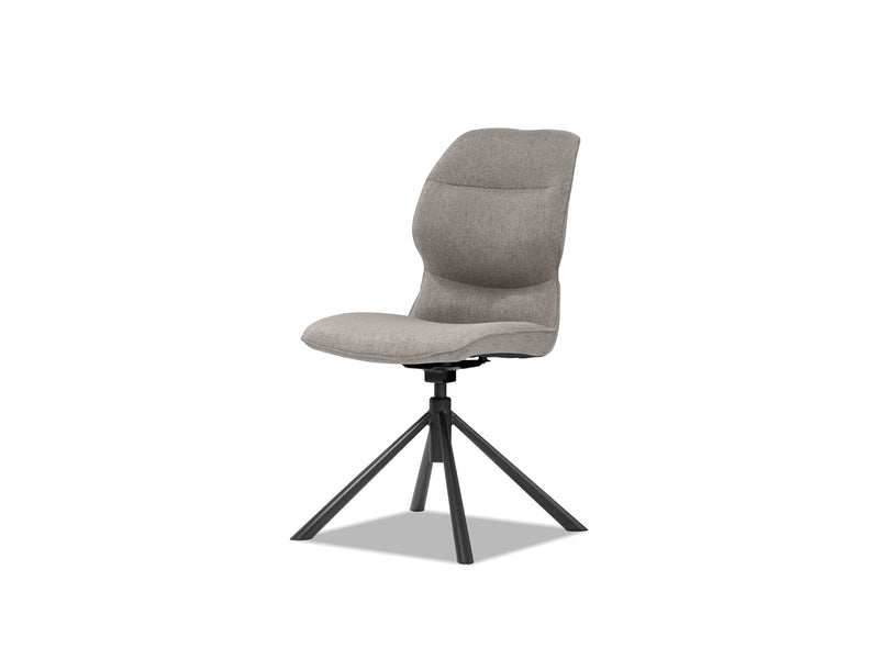 Picture of Cheema Swivel Dining Chair - Gunmetal