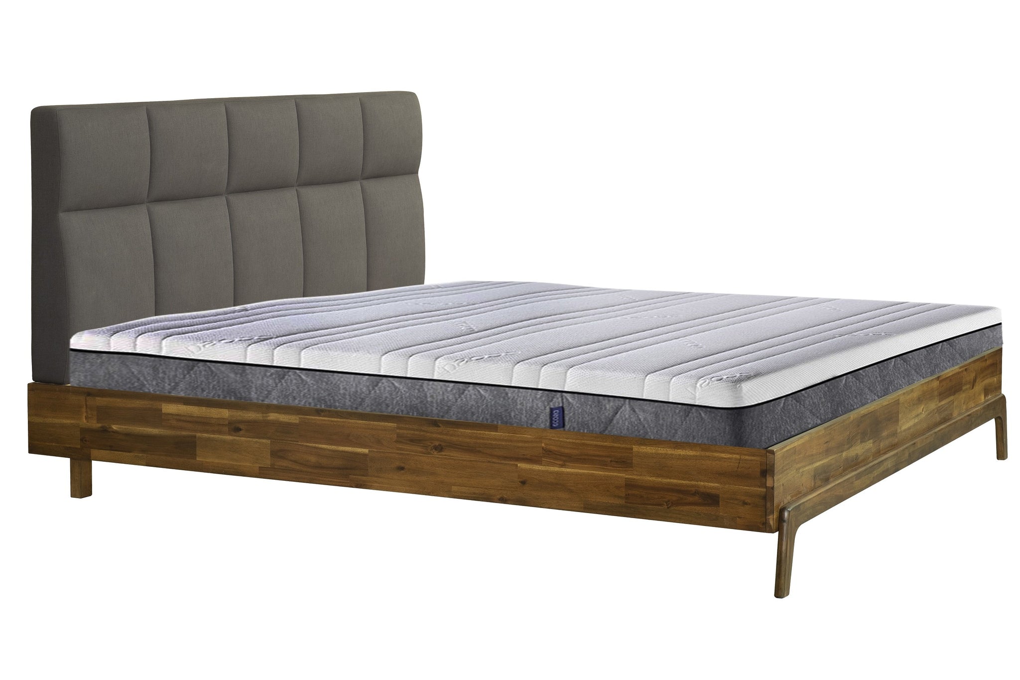 Picture of Remix King Bed - Headboard + Footboard - Grey