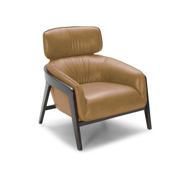 Rorschach Leather Arm Chair