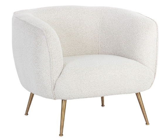 Picture of Amara Lounge Chair - Copenhagen White