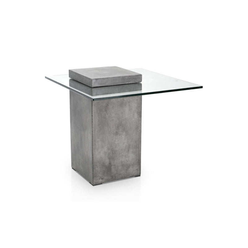 Picture of Grange End Table - Square Anthracite Grey