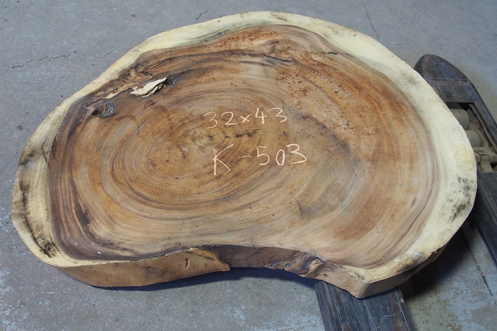 Picture of Nature Acacia Coffee Table Top (Top Only) - K-503