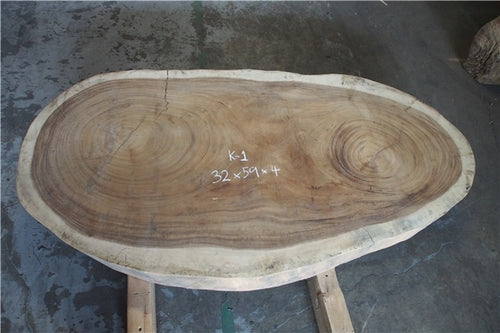 Nature Acacia Coffee Table Top (Top Only) - 59"