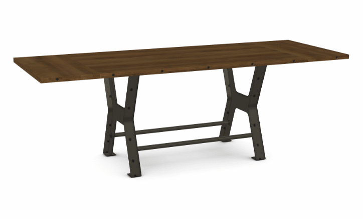 Picture of Parade Counter Table - Distressed Birch - 72" w/ 2 Leaves